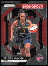 2024 Panini Prizm Monopoly WNBA #WNBA28 Kelsey Mitchell All-Star Indiana Fever