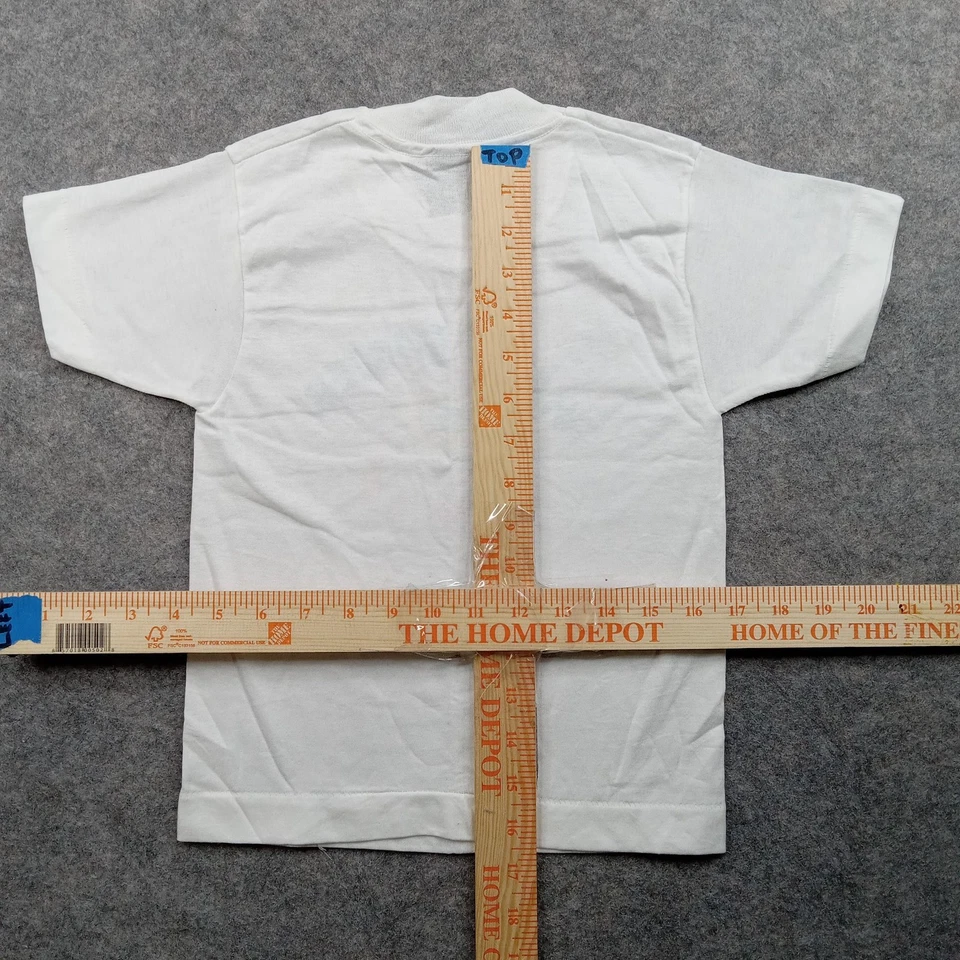 Vintage Crayola Shirt Youth 6-8 Graphic Made USA 90s Y2K Happy Easter Bunny Kids - Image 3 of 4