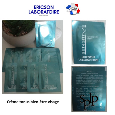 Crème Visage Tonus Bien-Être Ericson Laboratoire - Lot De Produits Neufs - Soin Jour Sensitive Pro
