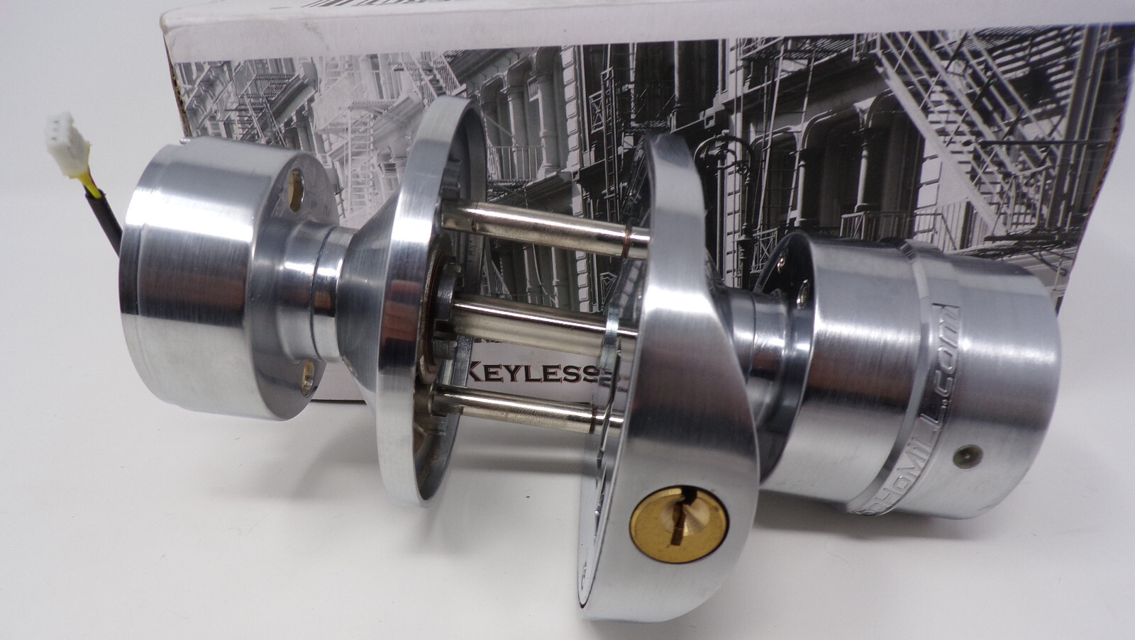 SoHoMill Electronic Door Knob Lock Single Front Keypad Home Bedroom