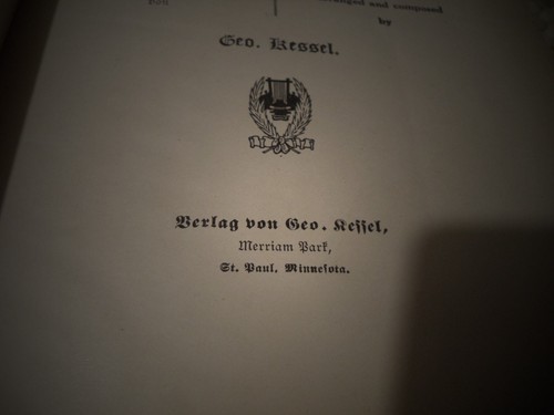 ZIONSKLANGE SOUNDS OF ZION 100 ANTHEMS FOR MIXED CHORUS 1911 GEO. KESSEL MINN. - Foto 12 di 24