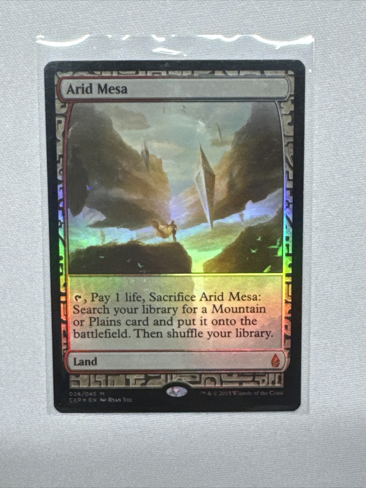Arid Mesa 2015 Zendikar Expeditions #24 Foil Price Guide - Sports