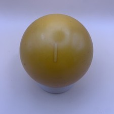 Vintage Replacement Pool Ball Billiards Yellow Solid 1 Ball 2 1/4" Diameter