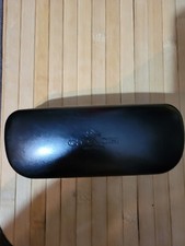 Coach New York Hard Case Sunglasses Glasses Black Eyeglasses Case
