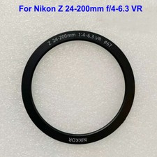 For Nikon Z 24-200mm F4-6.3 VR Original Camera Lens Front Name Ring Repair Parts