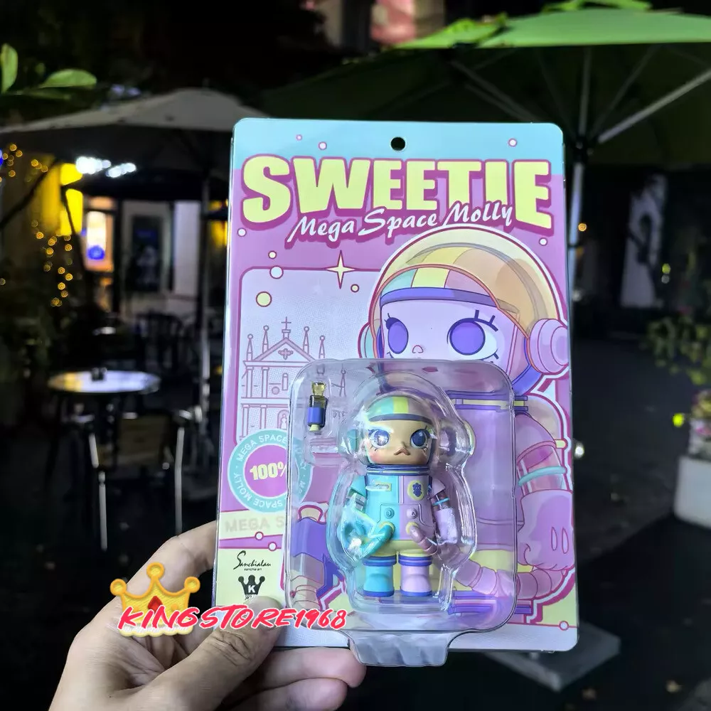 POP MART Sweetie Mega Space Molly 100% Figure Doll Toy Gift POP MART Sweetie Mega Space Molly 100% Figure Doll Toy Gift