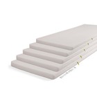 5 x Schaumkernmatratze Babymatratze Matratze 60 x 120 weiß Schaumstoff