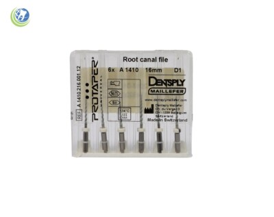Dental Dentsply Maillefer ProTaper Root Canal Files Rotary D1 16mm (6/box)