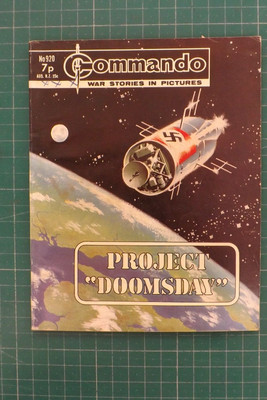 COMMANDO COMIC KRIEGSGESCHICHTEN IN BILDERN Nr. 920 PROJEKT ''''DOOMSDAY'''' GN1851