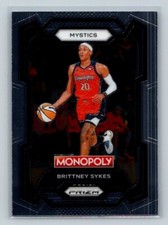 2024 Panini Prizm Monopoly WNBA #38 Brittney Sykes Washington Mystics