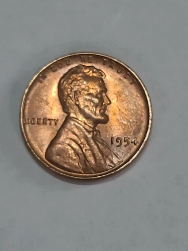 1954 -D,P  Lincoln Wheat Cent Penny AU/MS