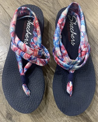 skechers yoga sling sandals