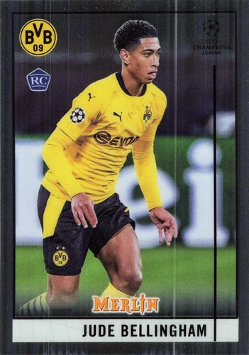 2020-21 Merlin Chrome UEFA Champions League #31 Jude Bellingham Rookie RC