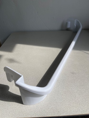 240534901 Refrigerator Door Shelf Rack Bar Fit for frigidaire kenmore White Plas