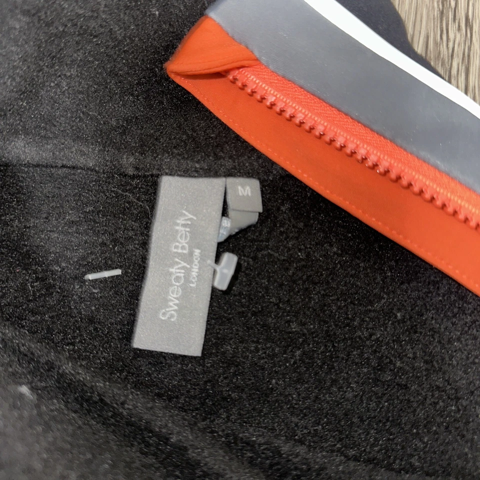 Pullover para correr Sweaty Betty Freedom polar térmico negro mediano Foto 4 de 4