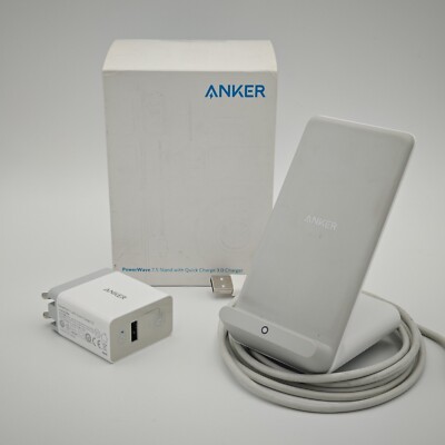 Anker Wireless Charge, PowerWave 7.5W Stand with Internal Cooling Fan (Used)