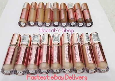 Makeup Revolution Conceal & Define Full Coverage Concealer Fastest eBay Delivery