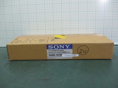 SONY A/D CONVERTER BOARD DABK-1511R *SAMEDAY SHIP AVAILABLE