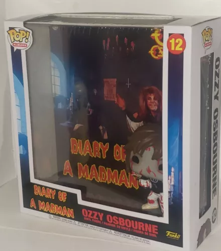 Funko Pop Albums #12 Ozzy Osbourne Diary of a Madman Heavy Metal Rock and Roll!