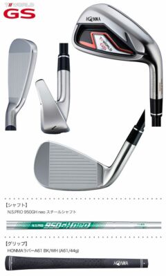 NEW HONMA Golf T WORLD GS IRON Irons 5-Pair Set (6-10)Japan