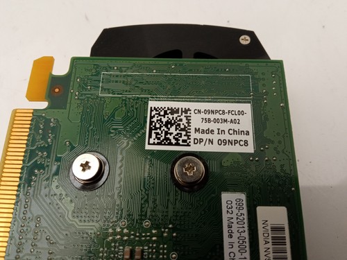 Dell Nvidia Quadro NVS510 2GB DDR3 Video Graphics Card 09NPC8 9NPC8 - Picture 4 of 4