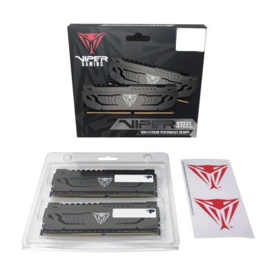 Patriot Viper Steel DDR4 3600MHz 32GB×2 Patriot Viper Steel 32GB (2x16GB) DDR4 3200 3600 288-Pin
