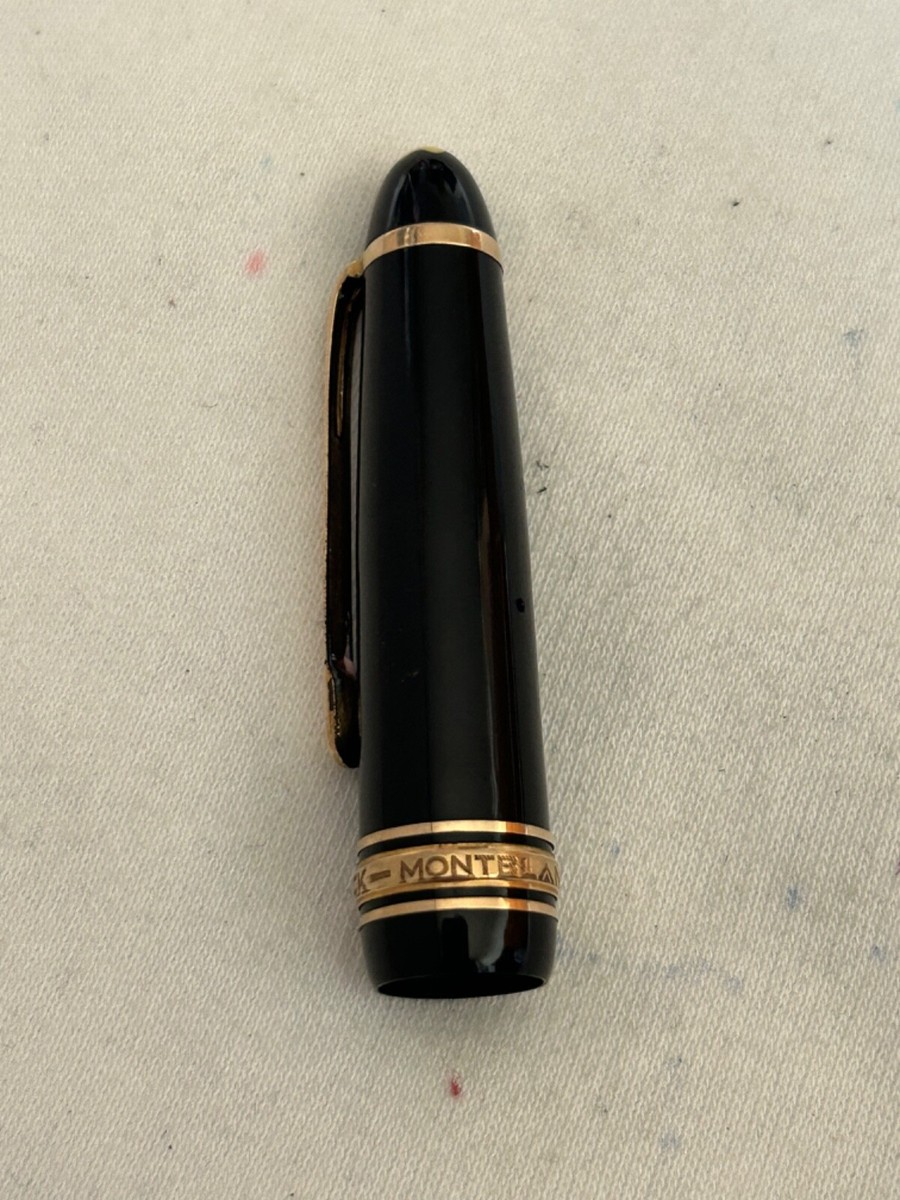 Vintage Montblanc 142 Celluloid FP's Complete Cap- VG condition | eBay