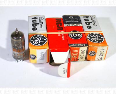 Assorted Brands 4CB6 Vacuum Tubes NOS Lot Of 4 +Box