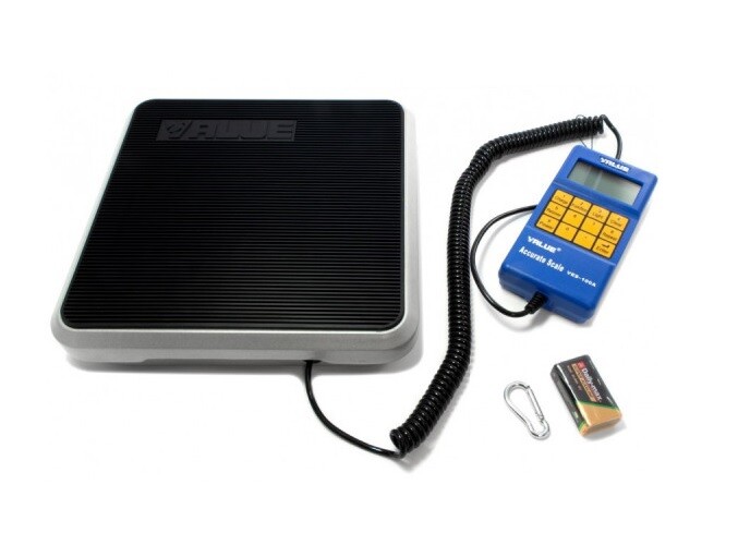 VALUE VES-100A Refrigerant charging scale 100 kg VALUE VES-100A Refrigerant charging scale 100 kg
