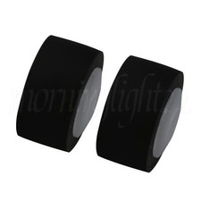 5pcs Black Rubber 13 x 6 x 2 mm Pinch Roller with Axis for Cassette Decks