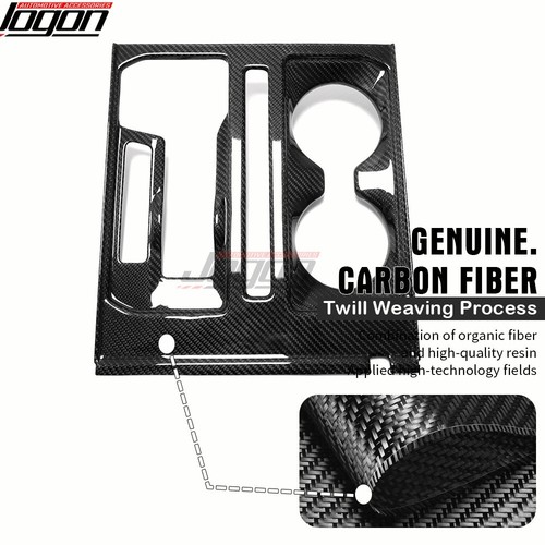 For Ford F150 Raptor R Lariat 2021-2024 Carbon Fiber Console Gear Box Panel Trim - Picture 6 of 13