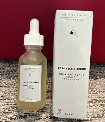 The Lifestyle Company Detox Hair Serum New Fresh 1.69oz Bottle $79 MRSP - #11