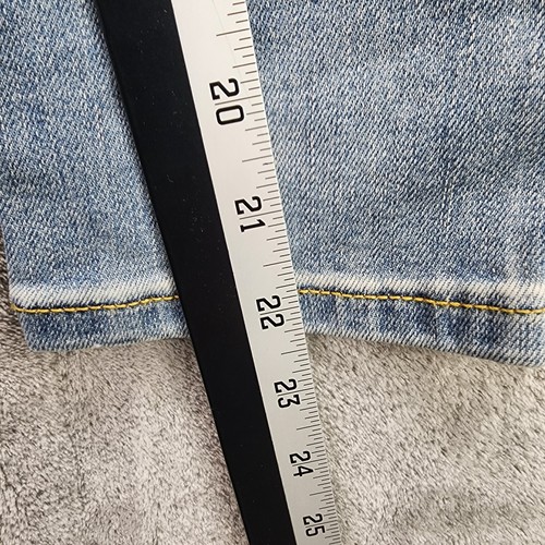 Girls Skinny Stretch Jeans Adjustable Waist Cat & Jack Medium Wash Size 8 - Picture 6 of 6