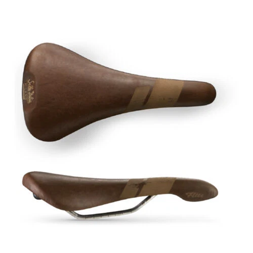 Седла и сиденья Selle Italia Кожаные Коричневые для Велосипеда