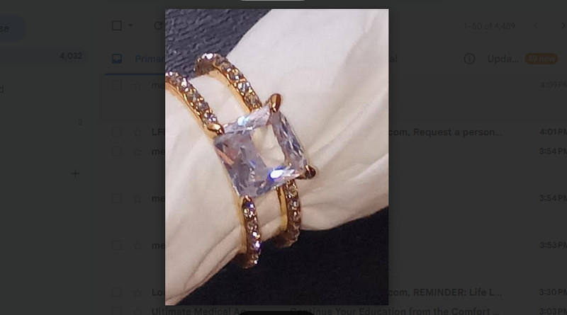 18k Gold Sterling Silver Ring Morganite Diamond engagementwedding Ring for Women