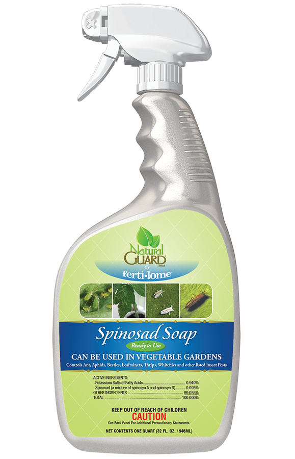 Natural Guard Spinosad Soap RTU 32 oz OMRI Organic Insecticide by Fertilome  