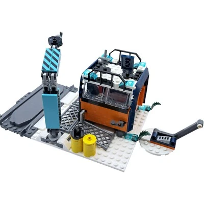 LEGO® 60470 City Arktis Außenposten Kran Gleissegment Polarexpress Station - Bild 1 von 4