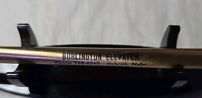 VTG Ball Point Pen Burlington Elevator. Hebron Nebraska. Gilead Grain Co. 