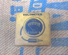 Rare Vintage Tiffany Mfg Co - D.C Voltmeter