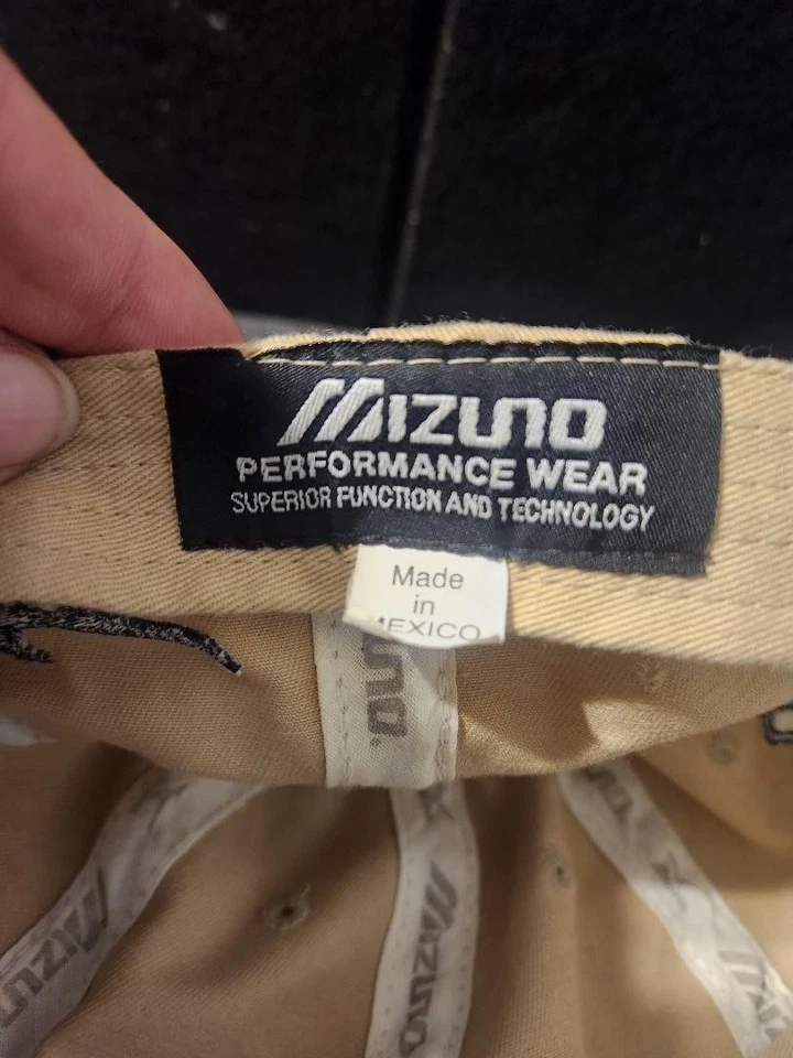 De colección Mizuno Golf Performance Wear con Hebilla Correa Abrazadera Sombrero Foto 4 de 4