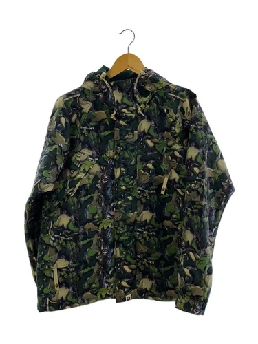 A BATHING APE (BAPE) Giacca parka montagna A BATHING APE verde S