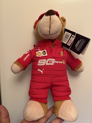 RARE Official 90 Year Ferrari Motorsport Teddy Bear In Puma