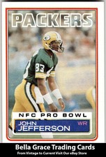 1983 Topps John Jefferson #80 Green Bay Packers NFL Football