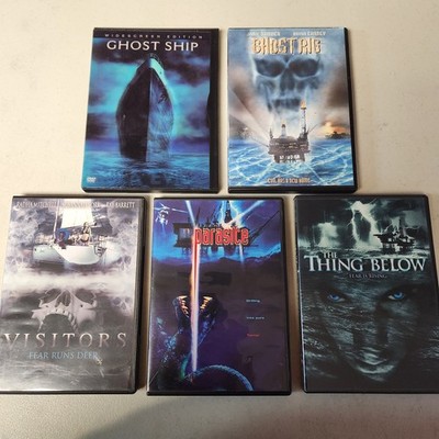Ghost Ship, Ghost Rig, Visitors, Parasite - 5 Horror DVD Lot 18