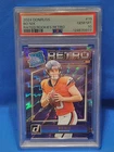 2024 PANINI DONRUSS RATED ROOKIES RETRO #19 BO NIX ROOKIE RC PSA 10