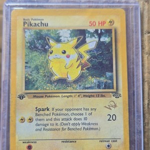 Pikachu W Stamp | eBay
