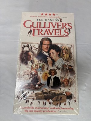 NEW - Gullivers Travels VHS Danson 1996 Double Cassette SEALED