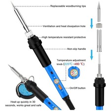 Professional Wood Burning Kit with Soldering