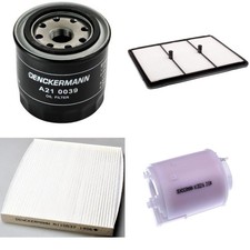 DENCKERMANN Inspektionspaket Filterset für Hyundai Ioniq 1.6 GDi Hybrid KIA