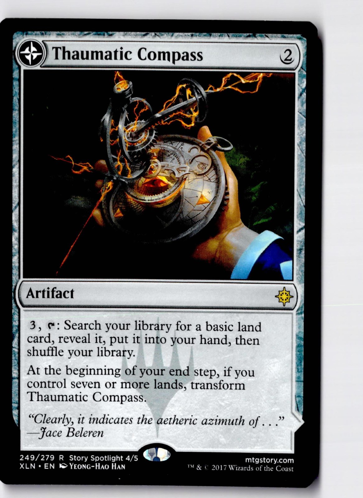 Thaumatic Compass 249 Rare Ixalan Magic: The Gathering Lightly Played